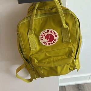 Kånken Yellow Backpack
